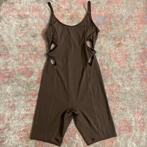 NEIWAI brown cutout jumpsuit